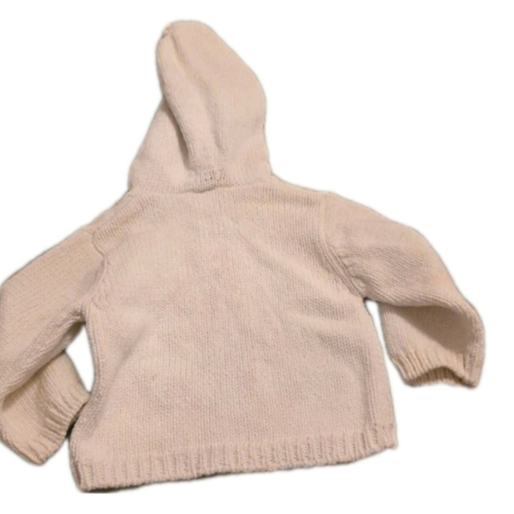 🏝️ Boys' Lot of 3 Items Baby Gap Overalls Sweater Cap 3-6m - Picture 6 of 10